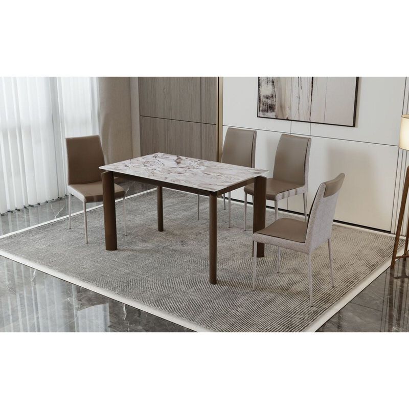 MUZE 5 Piece Dining Set CATFORD-image 7
