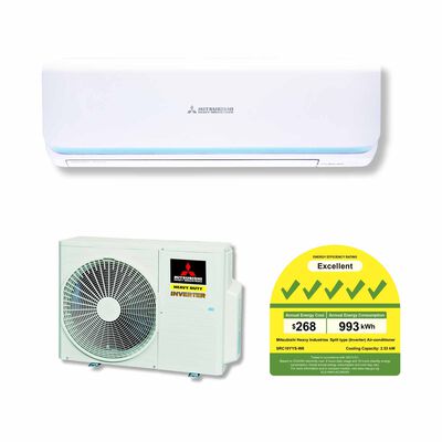 MHI Mhi Rocket Series Single Split Aircon SRC10YYS-W8/SRK10YYS-W8