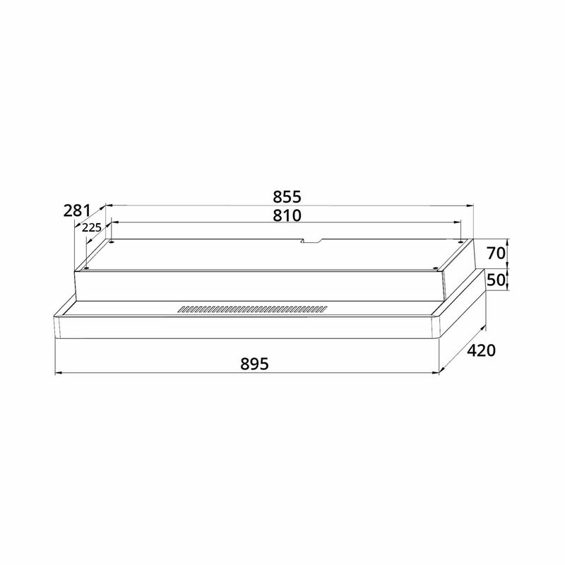 TECNO Cooker Hood Round Edge - Black (90cm) (exclude Installation) TH9889-TC3R BK-image 2