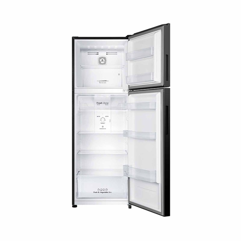 HISENSE 2 Door Top Mount Fridge (424l) - Black Glass RT549N4SW-MBU2-image 4