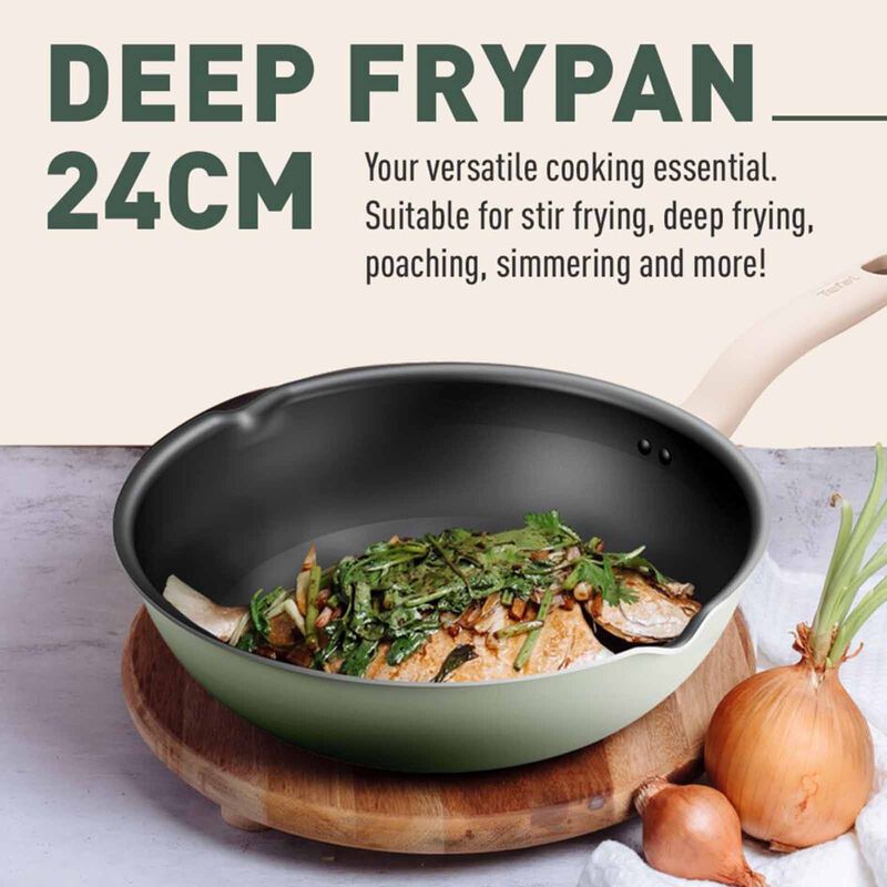 TEFAL So Matcha Induction Deep Frypan 24cm G17964-image 2