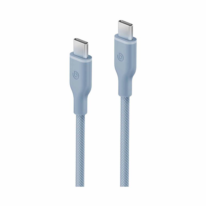 BAZIC Gocharge Weave C-c Cable 480mbps, 60w 1.5m - Blue CBL-GCWE-BLU150-image 2