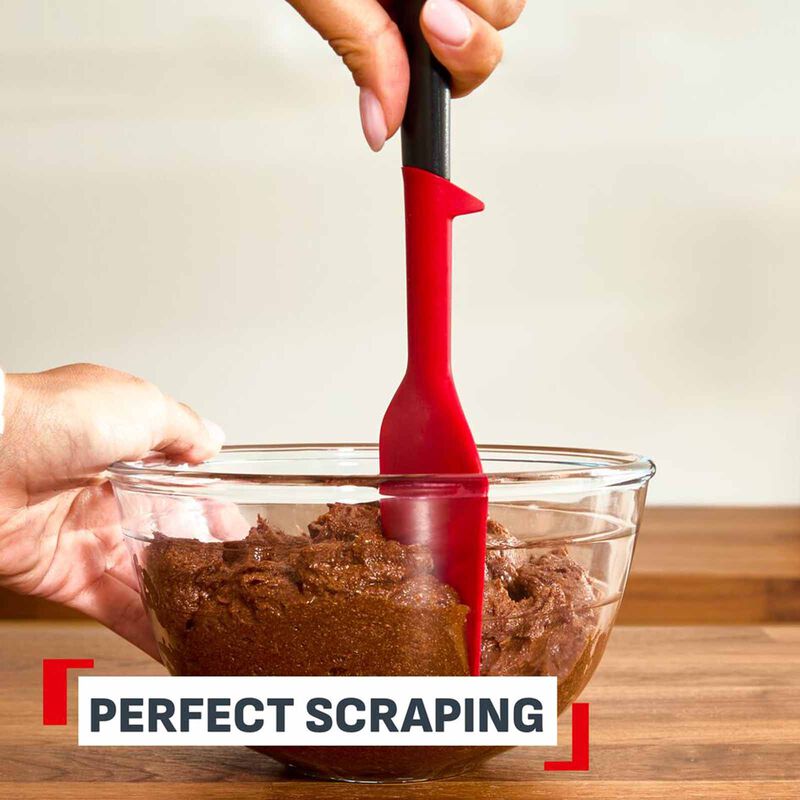 TEFAL Ingenio+ Flexible Spatula - Red K19842-image 4