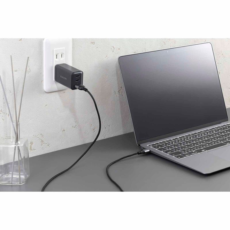 ELECOM Usb C- Usb A 2m MPA-ACASAN20BK-image 3