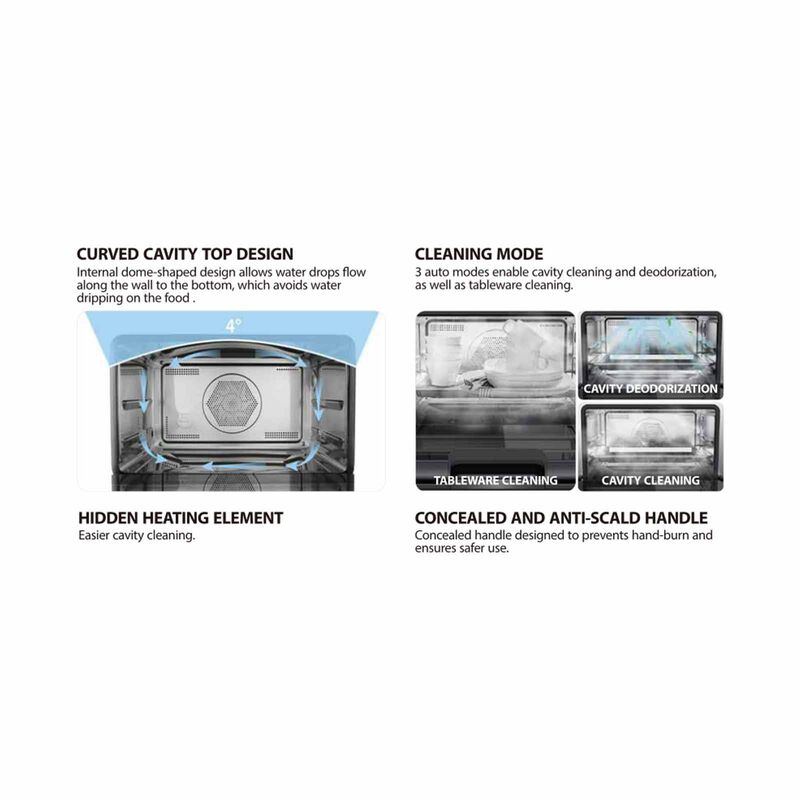 TOSHIBA Steam Oven (20l) - Black MS3-STQ20SE(BK)-image 3
