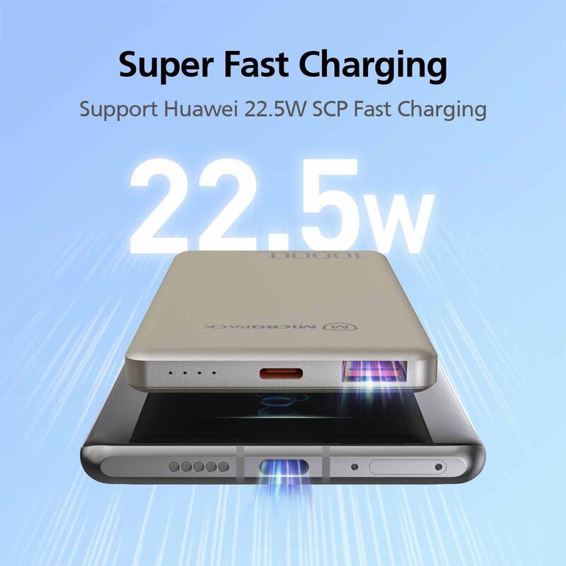 MICROPACK 2 In 1 Slim Powerbank - Black PB-10S-BK-image 4