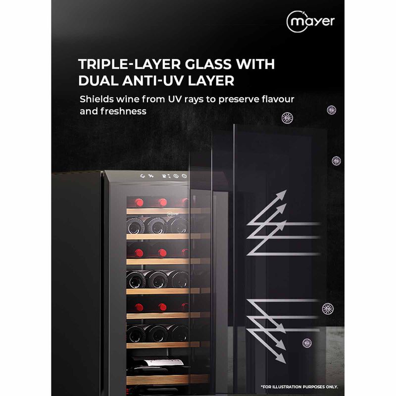 MAYER Wine Chiller (34 Bottles) MMWC34BCS-image 8