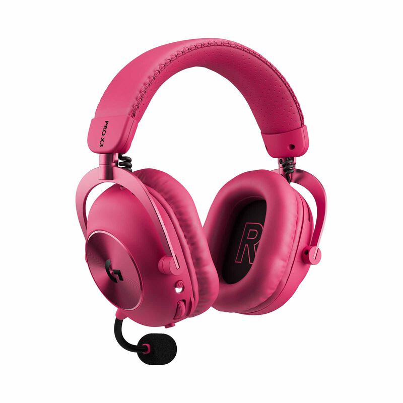 LOGITECH G Pro X 3 Lightspeed Bt Headset Magenta 981-001757-image 2