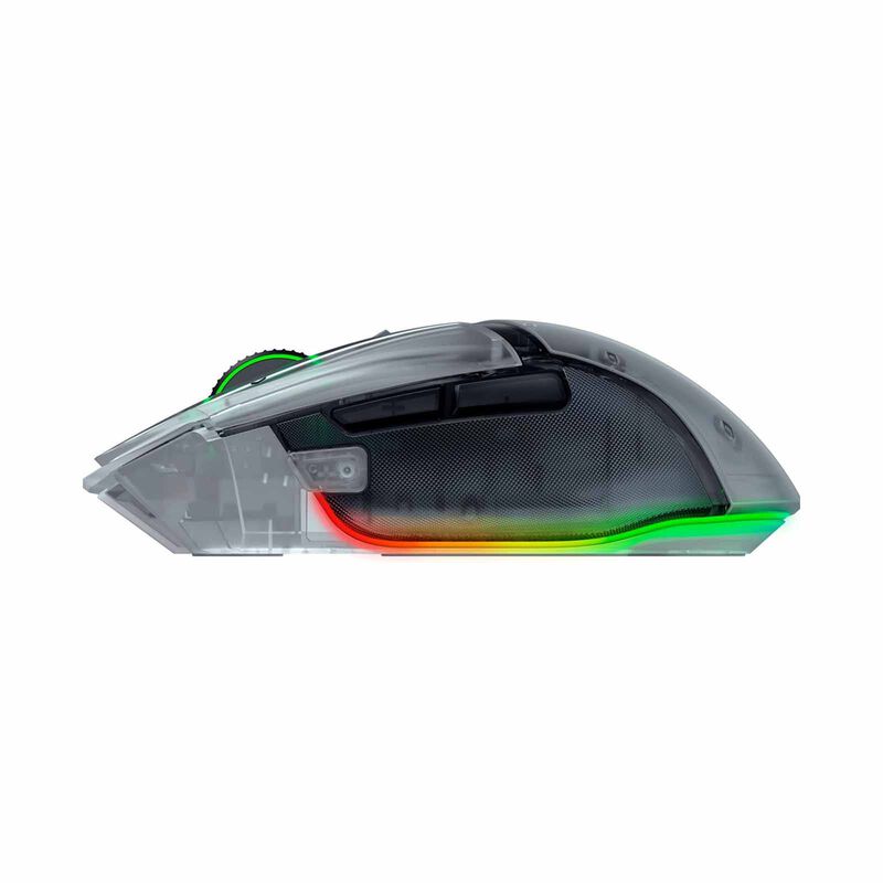 RAZER Basilisk V3 Pro 35k - Ergonomic Wireless Gaming Mouse - Phantom White Edition - Ap Packaging RZ01-05240400-R3A1-image 4