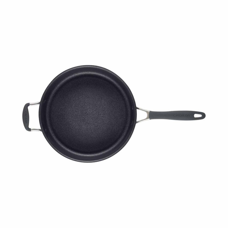 CIRCULON Scratchdefense A1 Nonstick 28cm/4.7l Covered Saute With Helper Handle 81835-image 3