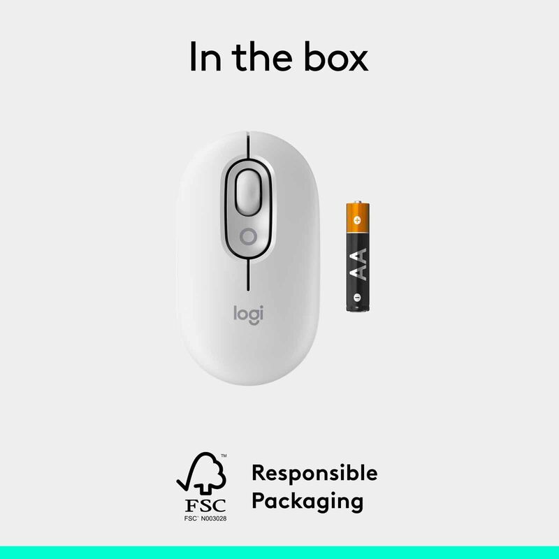 LOGITECH Pop Mouse With Emoji - Off White 910-007400-image 15