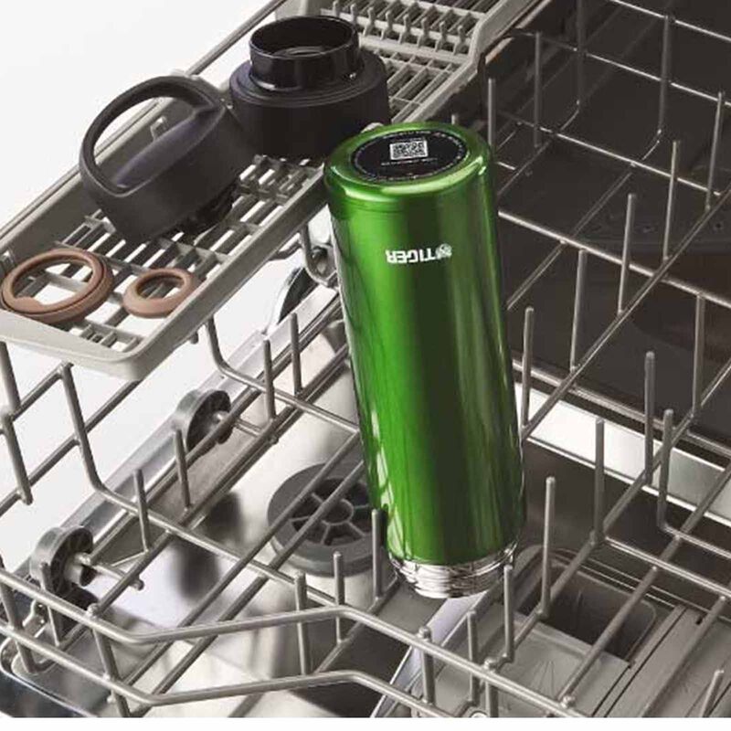 TIGER 0.6lt Vacuum Insulated Carbonated Bottle - Pearl White MKB-T601 (WJ)-image 6