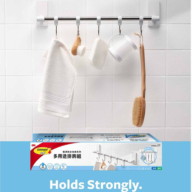 3M COMMAND Command Row Of Hooks 17731 17731-image 3