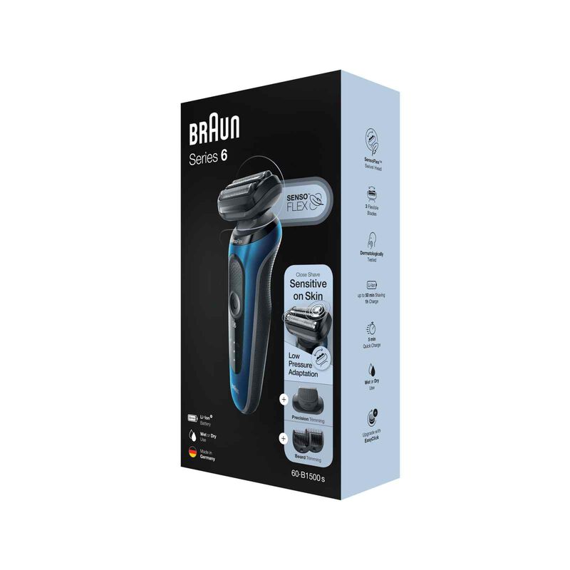 BRAUN Series 6 Wet & Dry Shaver With Travel Case 61-B1500CS-image 8