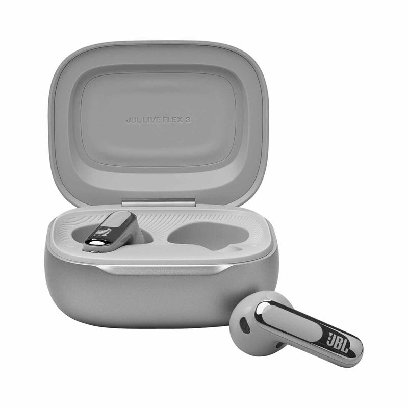 JBL True Wireless Noise Cancelling Earbuds LIVE FLEX  3 SILVER-image 8