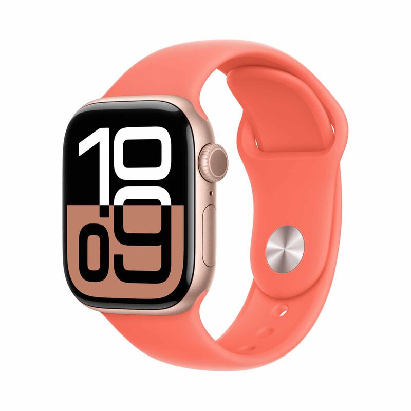 APPLE 42mm Tangerine Sport Band - M/l MDT04FE/A-image 2