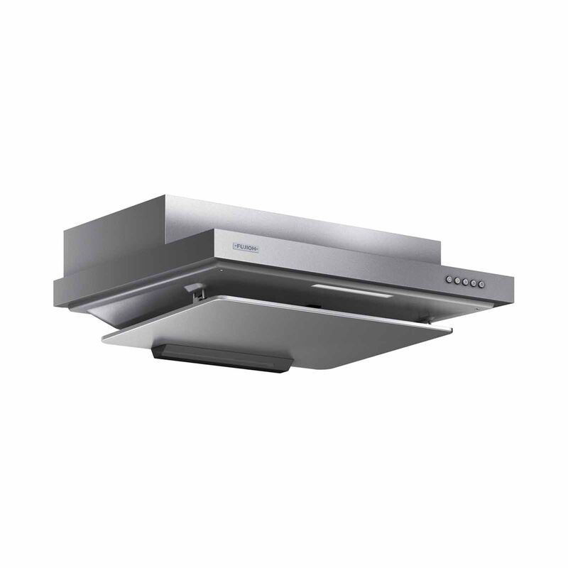 FUJIOH 90cm Made In Japan Slim Hood - Silver Metallic (exclude Installation) FR-FS2290RP SM-image 1