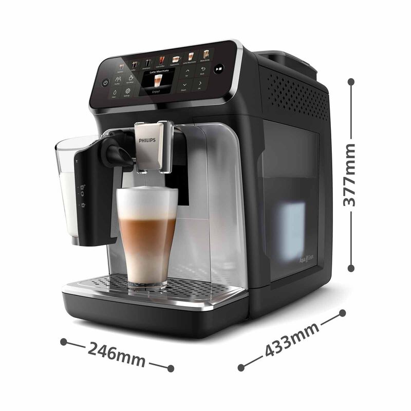 PHILIPS Series 4400 Fully Automatic Espresso Machine EP4446/70-image 5