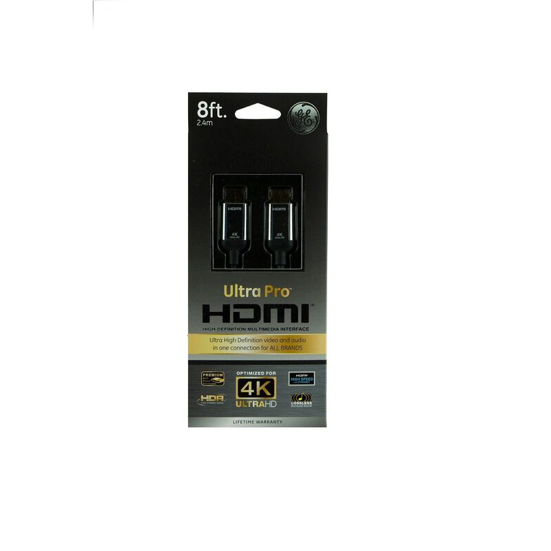 GE Ultra Pro Hdmi Cable 8ft(2.4m) GE33513-image 2