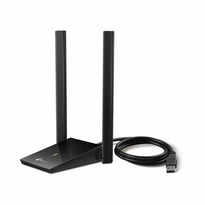 TP LINK Ac1300 Dual Antennas High-gain Wireless Usb Adapter ARCHER T4U PLUS-image 1