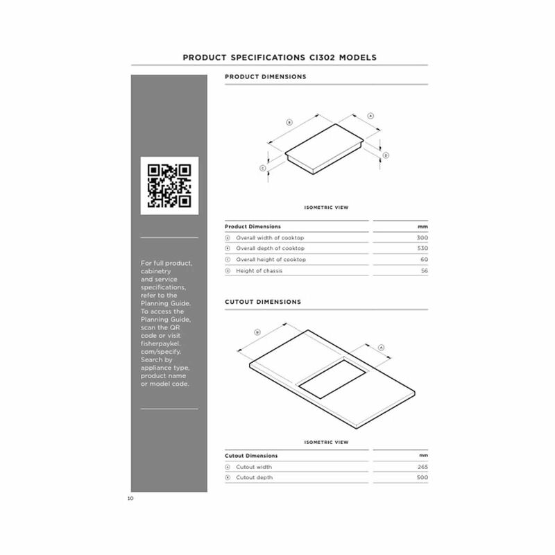 FISHER & P 90cm 5 Zone Induction Cooktop (series 5) (exclude Installation) CI905ZCTPB2-image 2