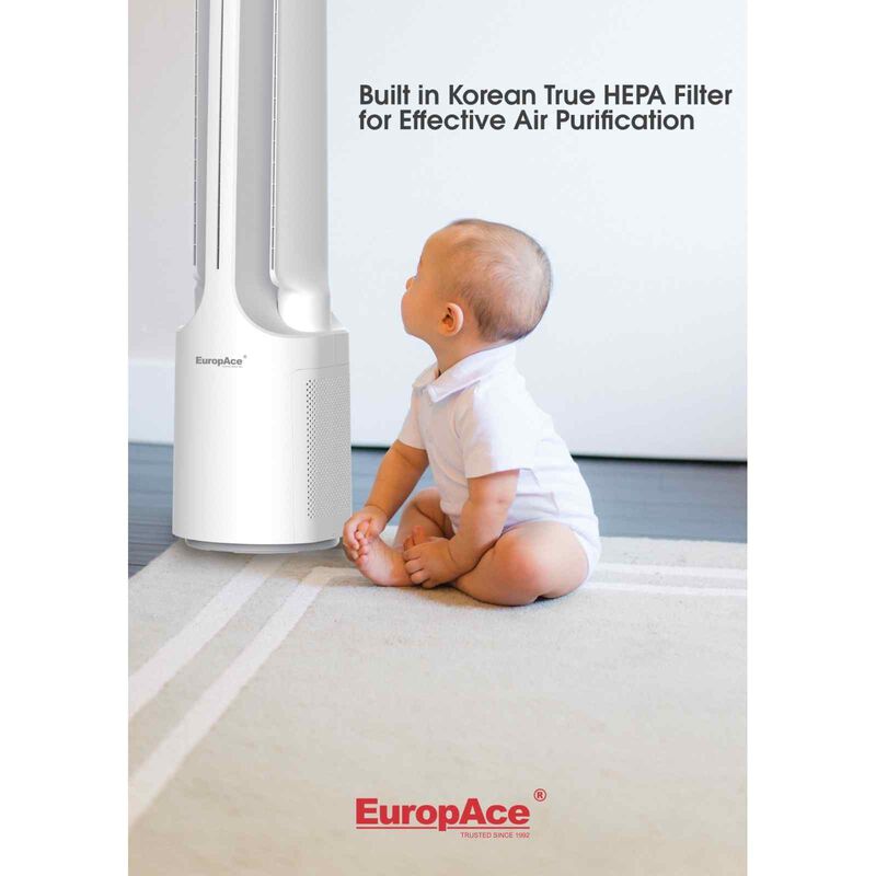EUROPACE Purifying Dc Bladeless Fan (gun Metal) EBF Z1 GUN METAL-image 6