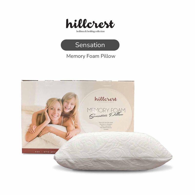 HILLCREST Sensation Memory Foam Pillow (online Exclusive) 1171-image 1