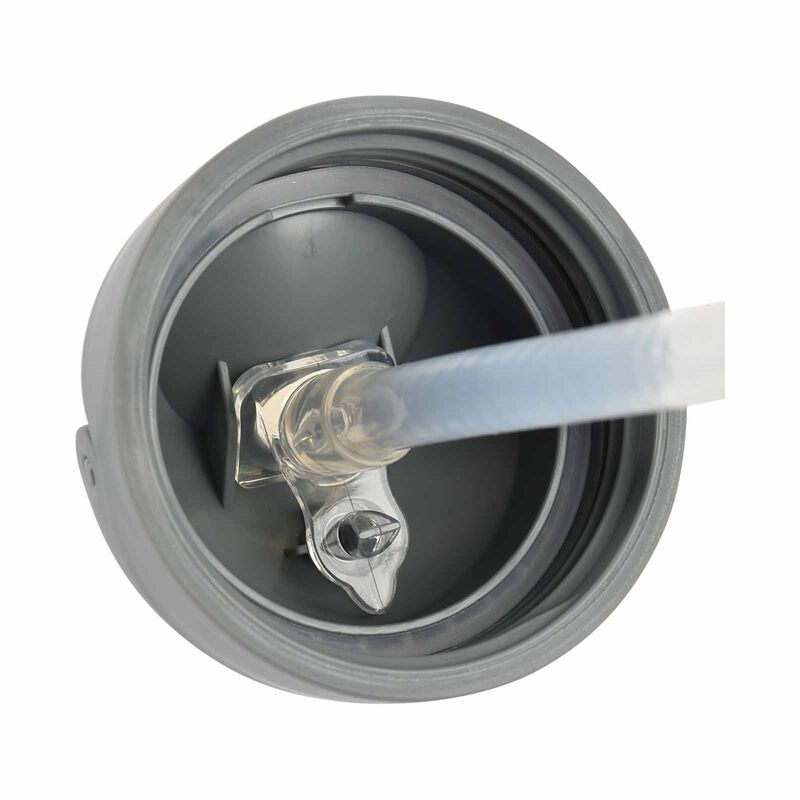 BEABA Cup 300ml - Mineral Grey (online) STRAW-image 2