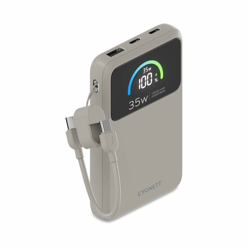 CYGNETT Chargepro 2 10k 35w (ccc+qr) Powerbank - White CY6079PBCHE-image 2
