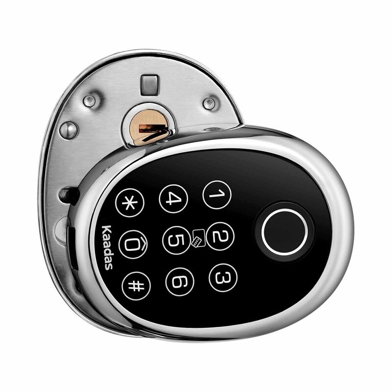 KAADAS Lever Handle Mortise Door Lock For Room Doors M9 SILVER-image 3