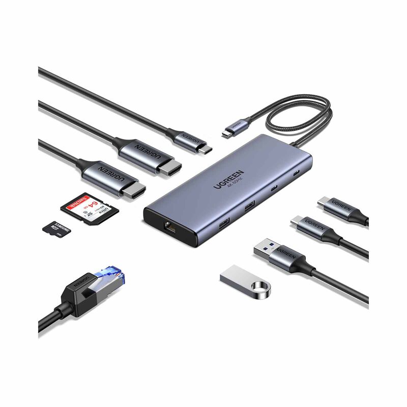 UGREEN Dual-screen Mst 10-in-1 Usb Hub 45380-image 2