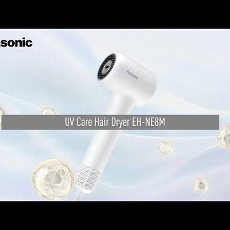 PANASONIC Ionity Hair Dryer (1500w) - White EH-NE8M-W452-image 2