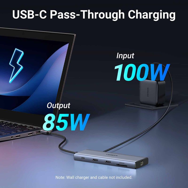UGREEN Dual-screen Mst 10-in-1 Usb Hub 45380-image 5