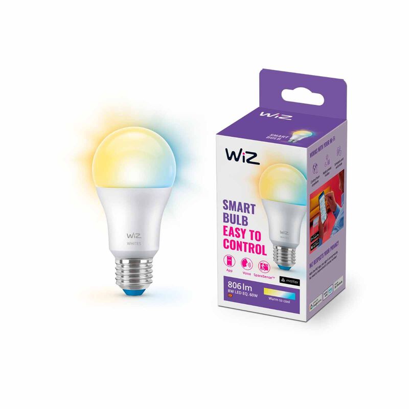 WIZ 9w Led Bulb A60 E27 White 929002383517-image 6