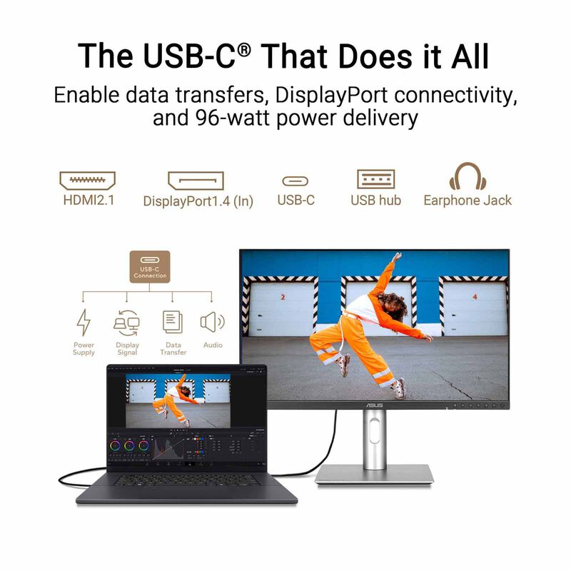 ASUS 27in Proart 5k 60hz Monitor PA27JCV-image 7