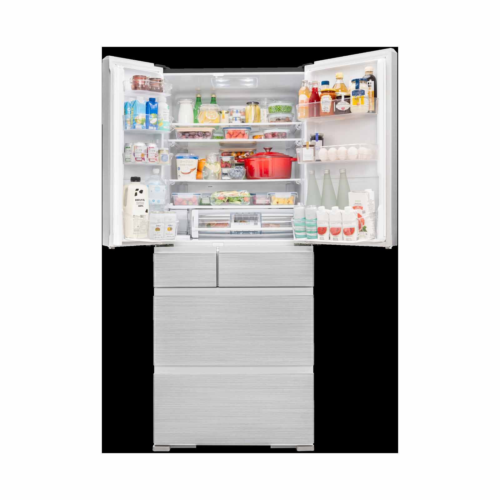 Shop HITACHI Multi Door Fridge - Silver (610l) R-TSF62YS SL in