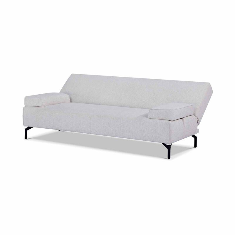 Sofa Bed Beige NEVIS-image 10