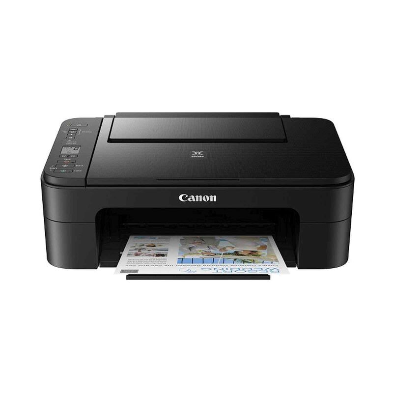 CANON All In One Inkjet Printer E3370 BLACK-image 1