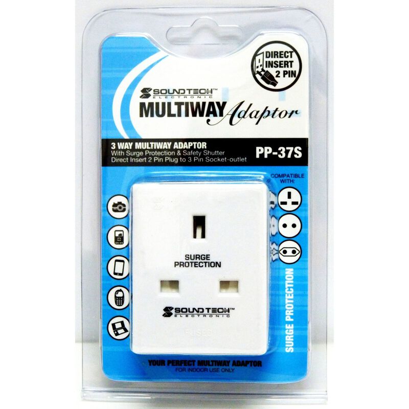 SOUNDTEOH 3 Way Multiway Adaptor PP-37S-image 1