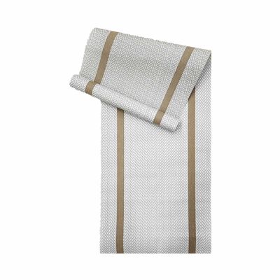 RAPEE Scroll Tablerunner Beige (online) SCROLTRBEI