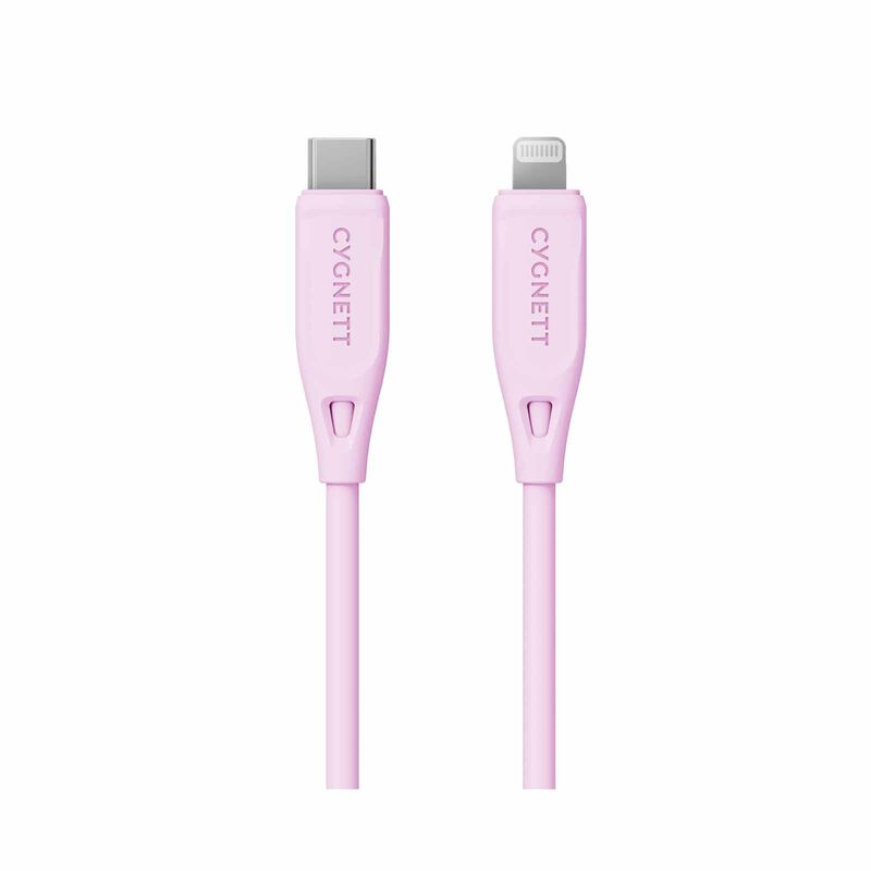CYGNETT Charge Connect Lightning To Usb-c Cable - Pink 1.2m CY4839PCCCL-image 1
