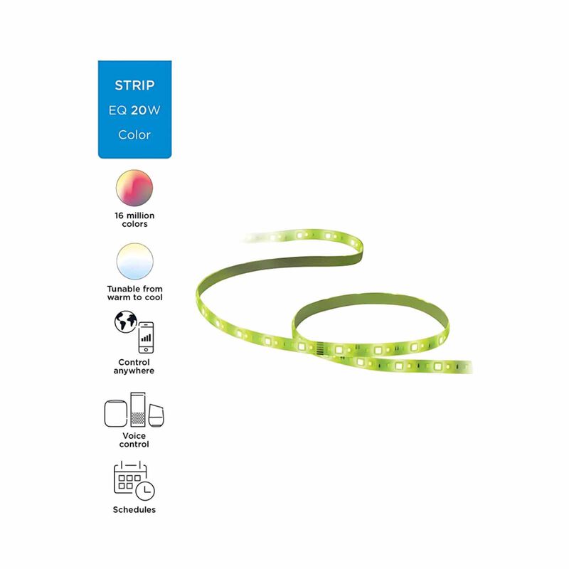 WIZ Led Strip 2m 1600lm Starter Kit Color 929002526417-image 8
