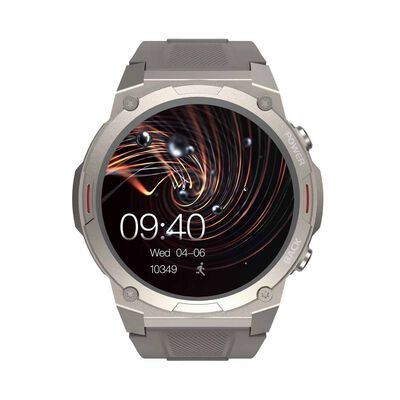 HIFUTURE Mix2 - Grey Bluetooth Smartwatch With Heart Rate Function HSFI2SG