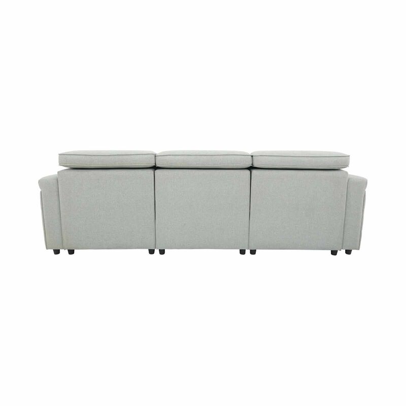 SOLOTTI 3 Seater Sofa (fab) Electric Extendable Green MIRA-image 8