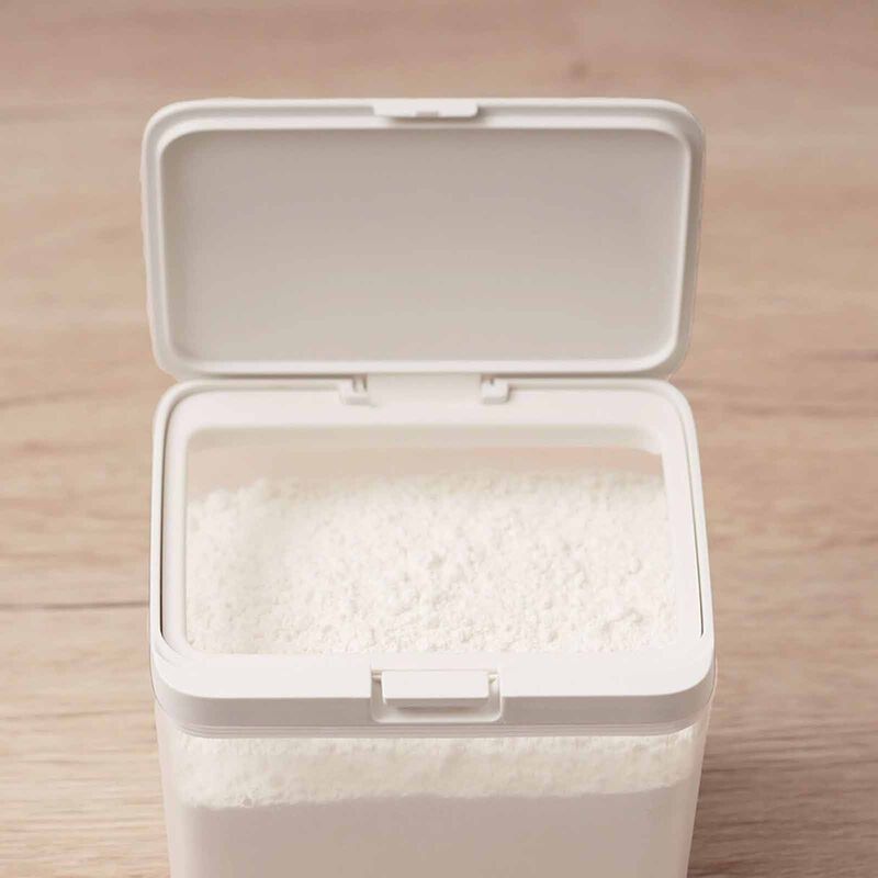 MARNA Good Lock Canister Wide Tall 2.0l - White K761-W-image 2