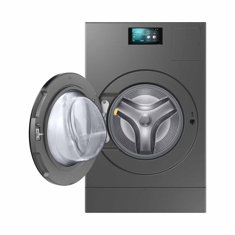 SAMSUNG Bespoke Ai Front Load Washer & Dryer Heatpump (25kg/15kg) WD25DB8995BZSP-image 3