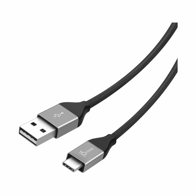 J5CREATE Usb Type-c To Usb 2.0 Cable (black) JUCX12BL-image 1