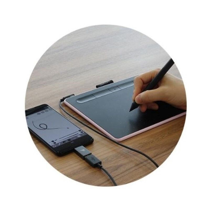 WACOM Intuos Medium Bluetooth Berry WCM-CTL-6100WL-P0-image 8