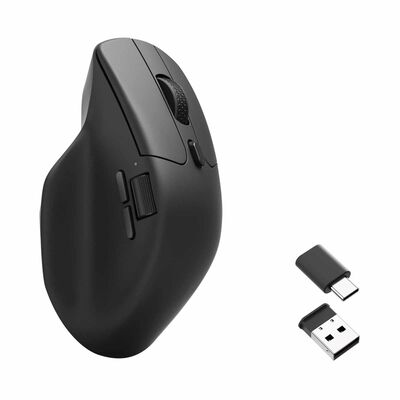 KEYCHRON M6s Huano Silent 20m Micro Switch 2.4 Ghz Wireless Mouse - Black KYCN-M6S-A1