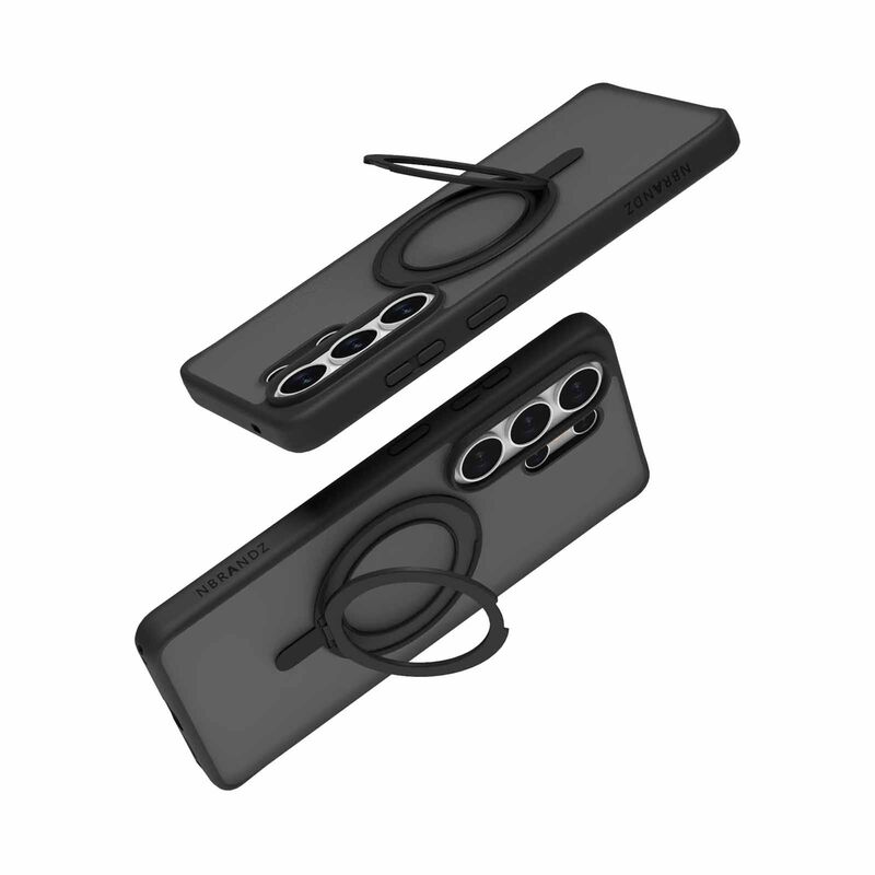 N.BRANDZ Mag360 Magnetic 360 Rotate Stand Case-matt Black N-MAG360-S26U-MB-image 2